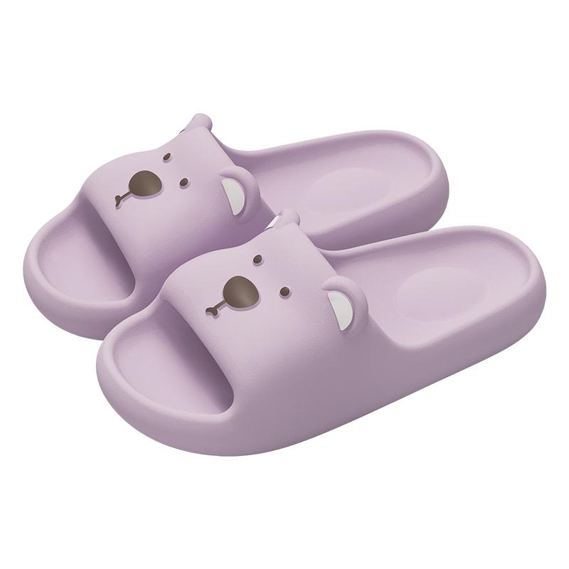 Милые женские домашние тапочки с мишкой, толстая подошва, мягкие пляжные шлепанцы, модные удобные нескользящие тапочки, мультяшные легкие мужские тапочки для ванной 40-41 фиолетовый
Милые женские домашние тапочки с мишкой, толстая подошва, мягкие пляжные шлепанцы, модные удобные нескользящие тапочки, мультяшные легкие мужские тапочки для ванной 40-41 фиолетовый