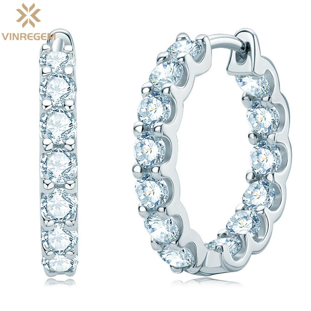 Vinregem 2.6CT D Diamonds Роскошные серьги-кольца из 100% стерлингового серебра 925 пробы 3EX VVS1 с настоящим муассанитом, драгоценные камни, свадебные ювелирные украшения для женщин белый
Vinregem 2.6CT D Diamonds Роскошные серьги-кольца из 100% стерлингового серебра 925 пробы 3EX VVS1 с настоящим муассанитом, драгоценные камни, свадебные ювелирные украшения для женщин белый