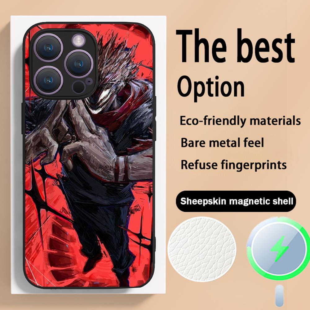 Sukuna cool anime japan man pattern Phone Case For iPhone 16 15 14 13 12 11 Plus Pro Max High-end Luxury Magsafe Sheepskin iPhone 14 Pro Max
Sukuna cool anime japan man pattern Phone Case For iPhone 16 15 14 13 12 11 Plus Pro Max High-end Luxury Magsafe Sheepskin iPhone 14 Pro Max
