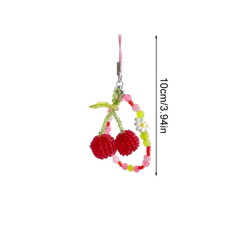 1Pc Handmade Bead Lovely Earphone Decoration Manual Camera Lanyard Sweet Cherry Keychain Mobile Pendant Prevent Loss
1Pc Handmade Bead Lovely Earphone Decoration Manual Camera Lanyard Sweet Cherry Keychain Mobile Pendant Prevent Loss