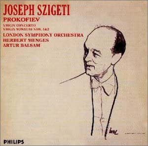 CD SZIGETI (JOSEPH), PROKOFIEV, MENGES - Prokofiev / Violin Concerto No. 1 i PHCP20290 Japan ObiClassical Used
CD SZIGETI (JOSEPH), PROKOFIEV, MENGES - Prokofiev / Violin Concerto No. 1 i PHCP20290 Japan ObiClassical Used