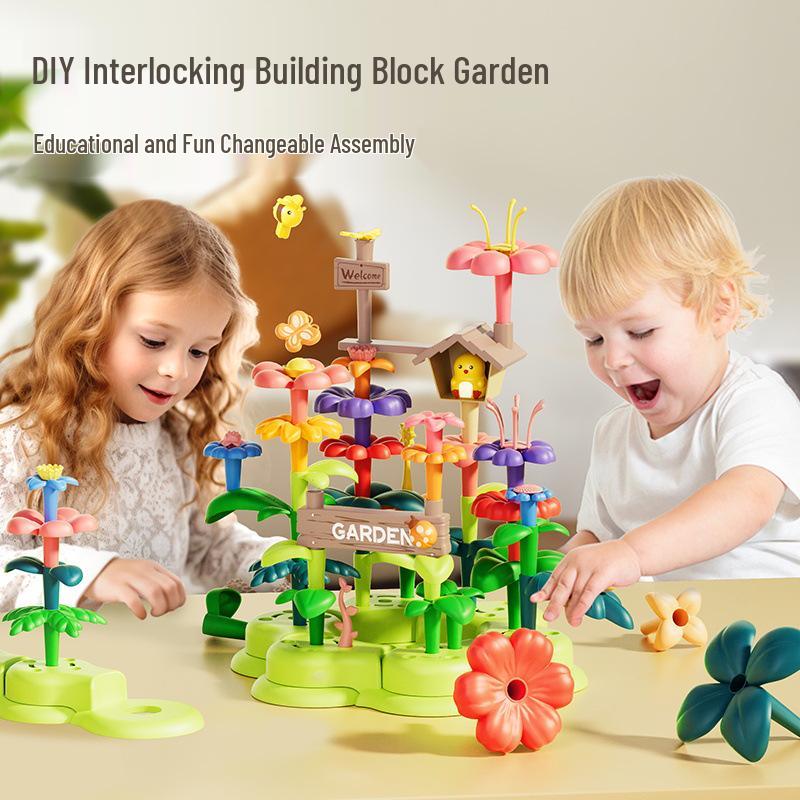 DIY Garden Flower Building Blocks: Educational Toys for Kids – Changeable Plastic Puzzle for Boys & Girls
DIY Garden Flower Building Blocks: Educational Toys for Kids – Changeable Plastic Puzzle for Boys & Girls