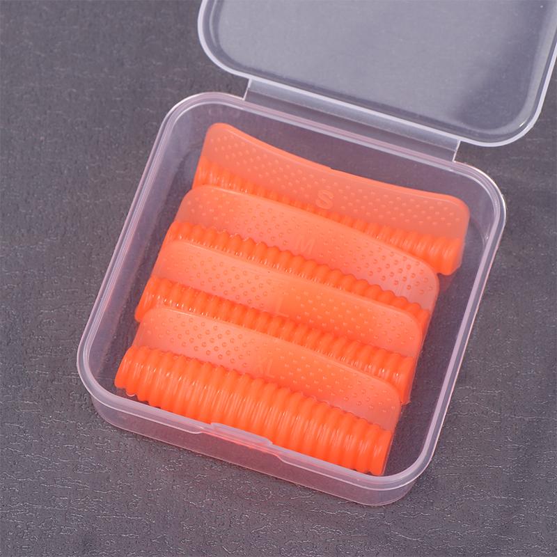 4Pair Silicone Eyelash Perm Pad Orange Color Reusable Shell Style Eyelash Curler Rods Lashes Rods Makeup Tools one size
4Pair Silicone Eyelash Perm Pad Orange Color Reusable Shell Style Eyelash Curler Rods Lashes Rods Makeup Tools one size