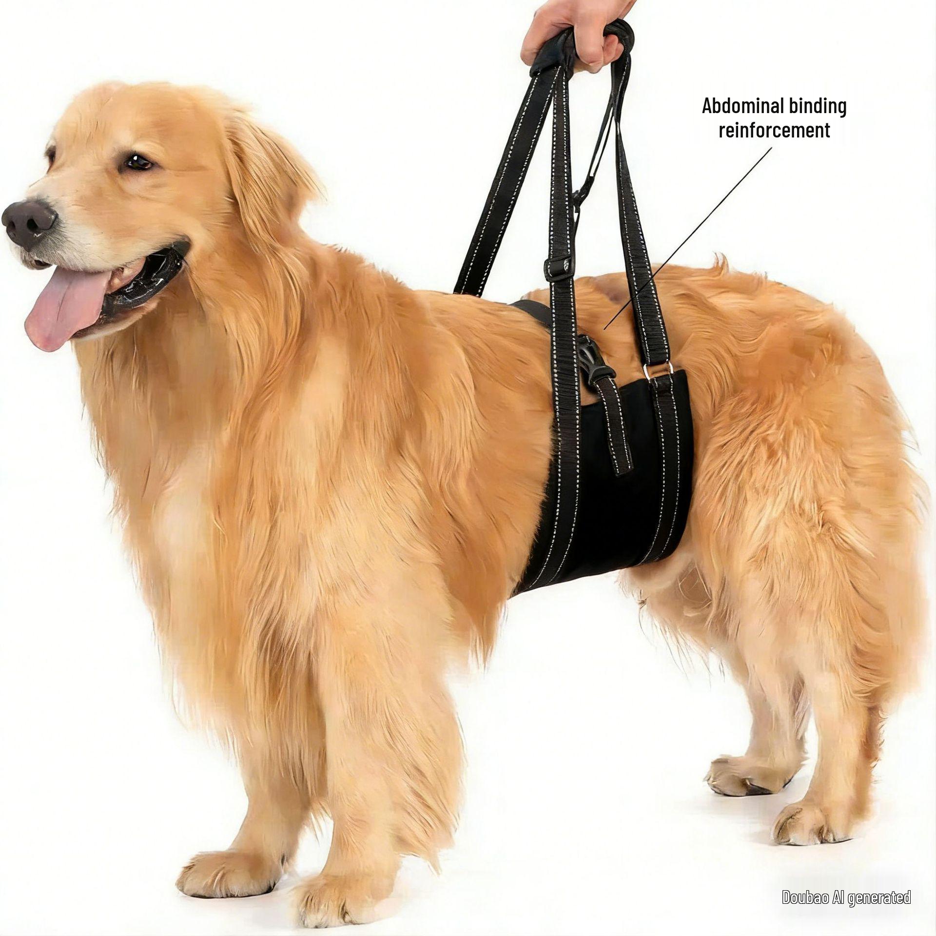 Portable Cross-border Dog Walking Assist & Rehabilitation Belly Belt One Size
Portable Cross-border Dog Walking Assist & Rehabilitation Belly Belt One Size