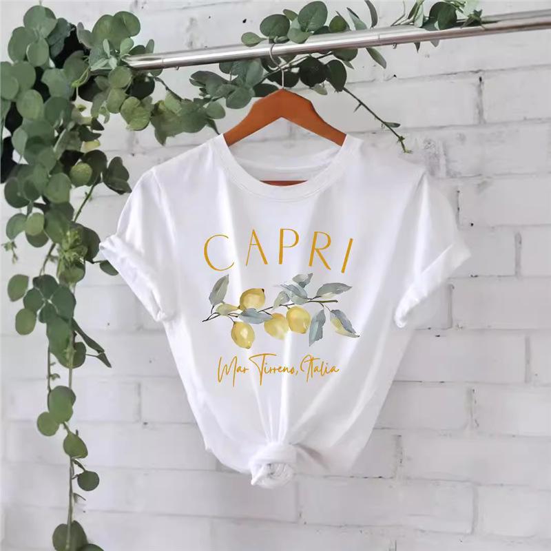 Women s European & American Summer Short Sleeve Pure Cotton Round Neck T-shirt with American Print Medium
Women s European & American Summer Short Sleeve Pure Cotton Round Neck T-shirt with American Print Medium