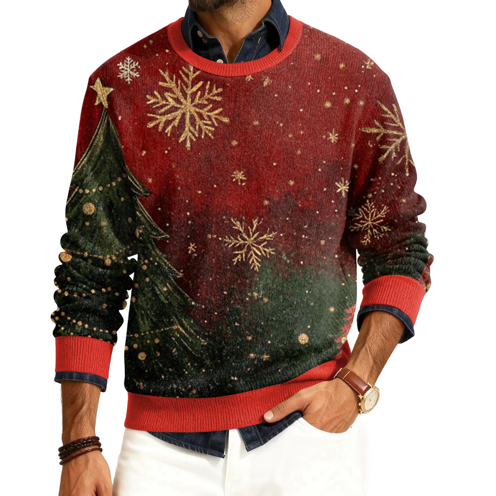 Мужской пуловер с круглым вырезом, длинными рукавами и рубчатой вязкой S
Мужской пуловер с круглым вырезом, длинными рукавами и рубчатой вязкой S