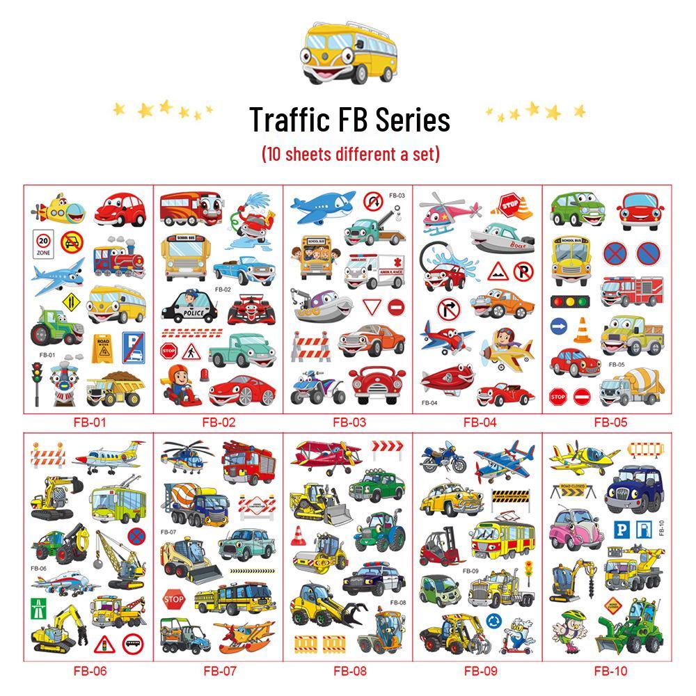 Детские транспортные мультяшные машины и самолеты временные тату-наклейки - милые подарки-игрушки 12x6.8 cm (Set of 10)
Детские транспортные мультяшные машины и самолеты временные тату-наклейки - милые подарки-игрушки 12x6.8 cm (Set of 10)