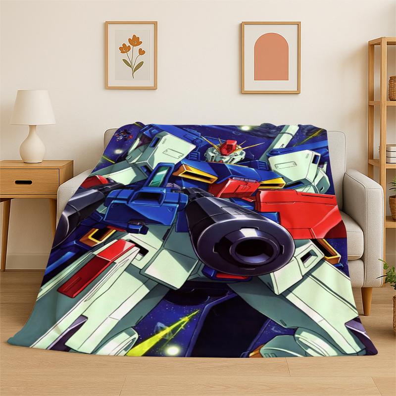 Classic Gundam Cartoon Robot Flannel Blanket Soft Warm Throw Blanket for Bedroom Living Room Bed Travel Camping Picnic Kids 75x90cm
Classic Gundam Cartoon Robot Flannel Blanket Soft Warm Throw Blanket for Bedroom Living Room Bed Travel Camping Picnic Kids 75x90cm