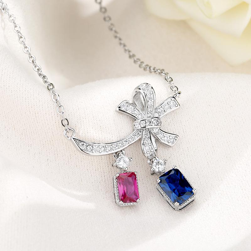 Jewelry Necklace Women s Light Luxury Temperament Bow Rectangle High-end Sweet and Cool Simple Clavicle Chain Versatile
Jewelry Necklace Women s Light Luxury Temperament Bow Rectangle High-end Sweet and Cool Simple Clavicle Chain Versatile