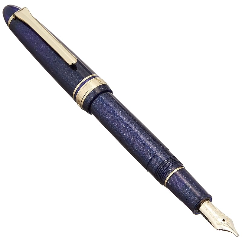 sailor fountain pen fountain pen profit light gold trim shining blue music 11-1038-940
sailor fountain pen fountain pen profit light gold trim shining blue music 11-1038-940