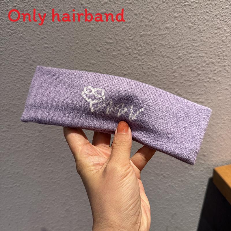 Korean Style Stretchy Wool Headband With Snake Design For Casual Wear Purple
Korean Style Stretchy Wool Headband With Snake Design For Casual Wear Purple