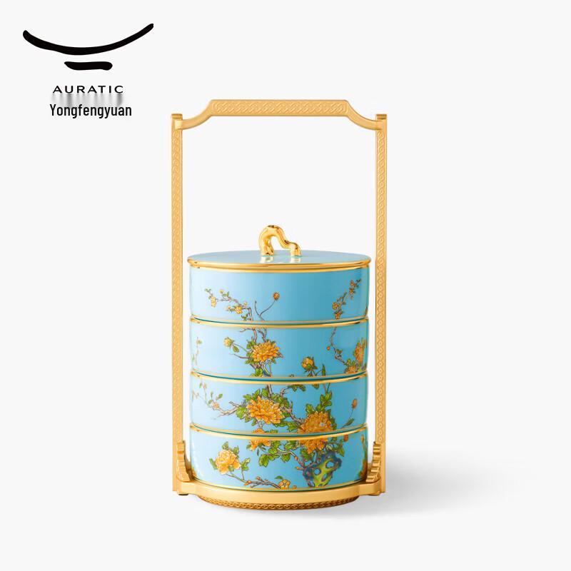 Auratic Madam Porcelain West Lake Blue 5-Piece Candy Box
Auratic Madam Porcelain West Lake Blue 5-Piece Candy Box