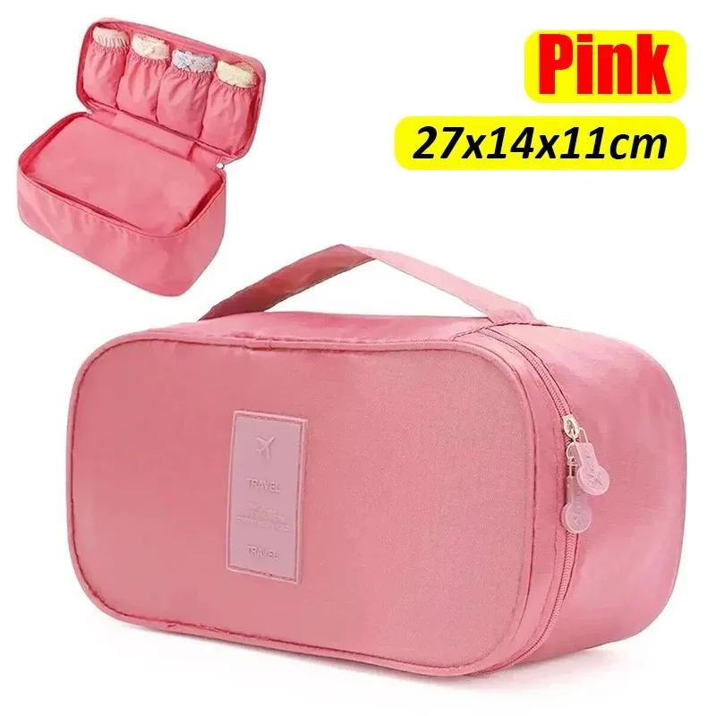 Portable Travel Storage Bag Large Capacity Bra Underwear Organizer Bag Waterproof Toiletry Cosmetic Case Multi-role Makeup Bags 1pc рожевий
Portable Travel Storage Bag Large Capacity Bra Underwear Organizer Bag Waterproof Toiletry Cosmetic Case Multi-role Makeup Bags 1pc рожевий