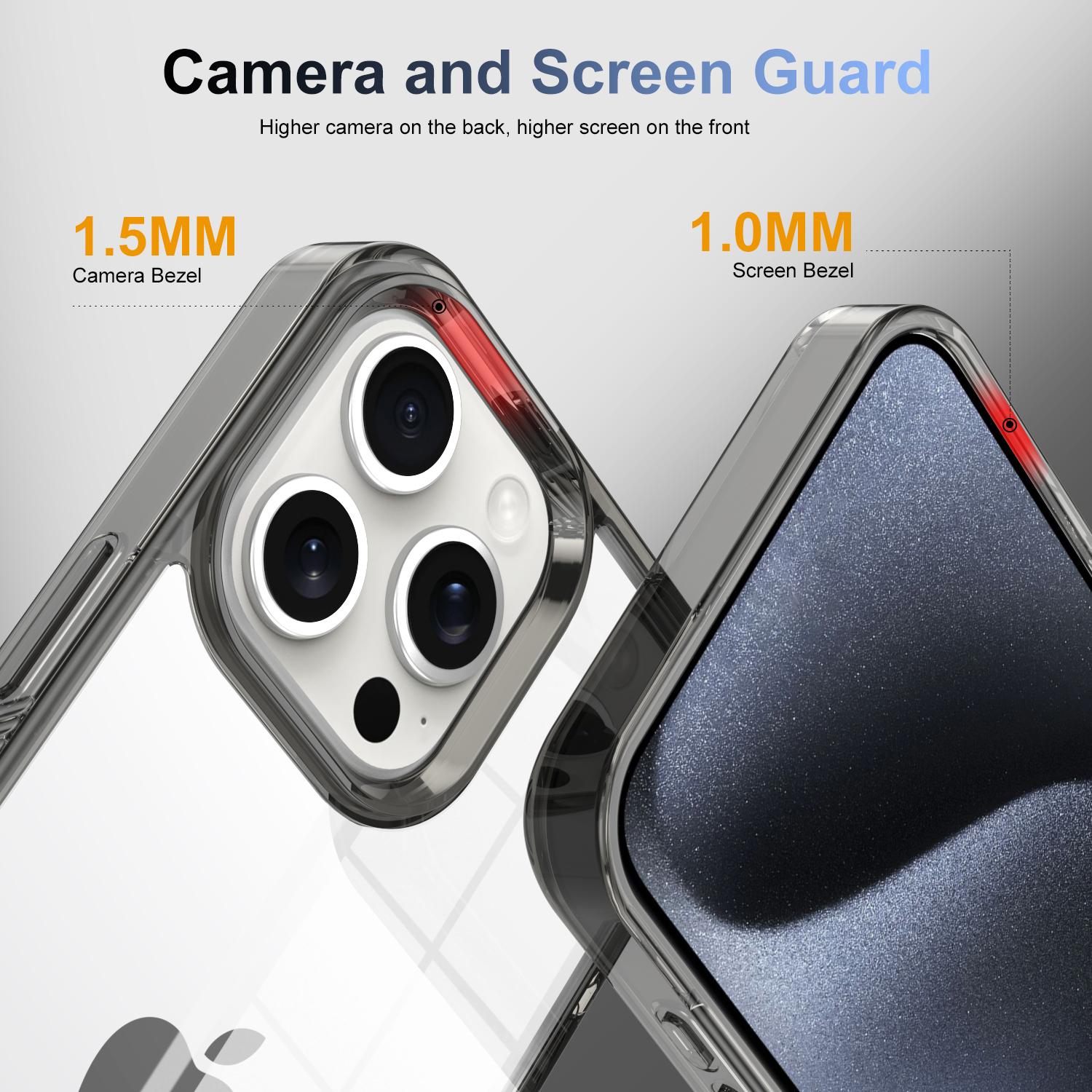 For iPhone 13 Pro Max 6.7 inch Clear Phone Case TPU PC Anti-Slip Drop-Proof Back Cover Dark Purple
For iPhone 13 Pro Max 6.7 inch Clear Phone Case TPU PC Anti-Slip Drop-Proof Back Cover Dark Purple