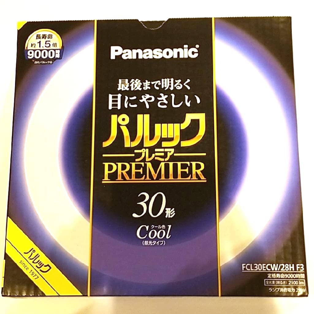 Panasonic Fluorescent Light Round Shape 30 Cool Color Parlook Premier FCL30ECW28HF3
Panasonic Fluorescent Light Round Shape 30 Cool Color Parlook Premier FCL30ECW28HF3