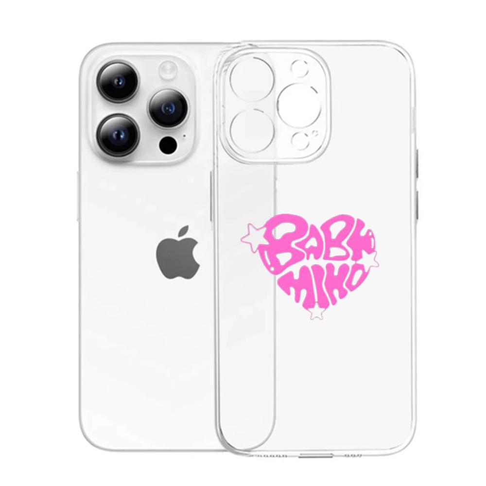 Singer Young M-Miko Phone Case For iPhone 16,15,14,13,12,11 Pro,Max,Plus,X,XS,XR,SE,Mini Transparent Silicone Soft iPhone12mini
Singer Young M-Miko Phone Case For iPhone 16,15,14,13,12,11 Pro,Max,Plus,X,XS,XR,SE,Mini Transparent Silicone Soft iPhone12mini