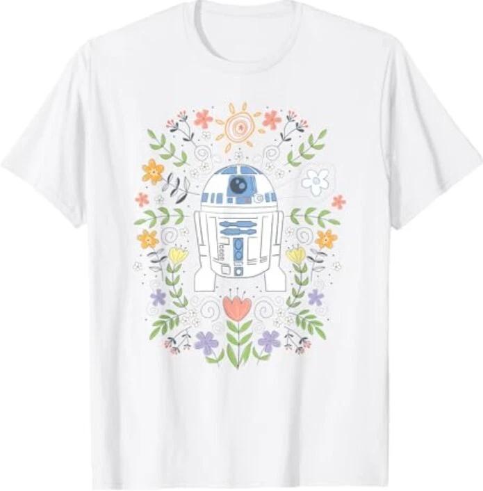 Star Wars Cute R2D2 Floral Spring Vibes Big Chest Logo T-Shirt S
Star Wars Cute R2D2 Floral Spring Vibes Big Chest Logo T-Shirt S