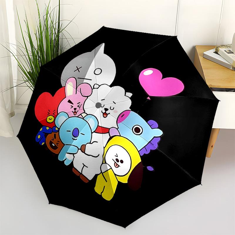 Cute Characters,Cartoon Animals Automatic Folding umbrella Compact 8 rib Design,Unique Style,Suitable for Everyday Outdoor Use,Perfect
Cute Characters,Cartoon Animals Automatic Folding umbrella Compact 8 rib Design,Unique Style,Suitable for Everyday Outdoor Use,Perfect