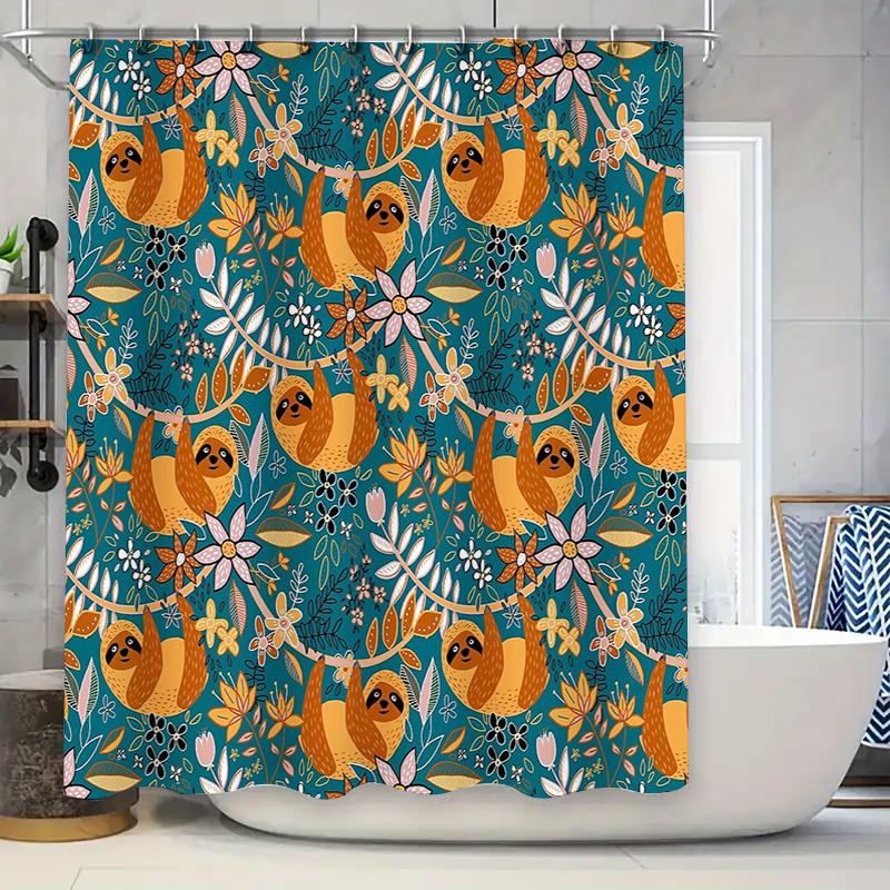 Botanical Shower Curtain Tropical Leaves Pattern Bathroom Decor Nature Greenery Plant Theme Waterproof Fabric Modern Farmhouse S W60H190(CM)-1 Pcs
Botanical Shower Curtain Tropical Leaves Pattern Bathroom Decor Nature Greenery Plant Theme Waterproof Fabric Modern Farmhouse S W60H190(CM)-1 Pcs