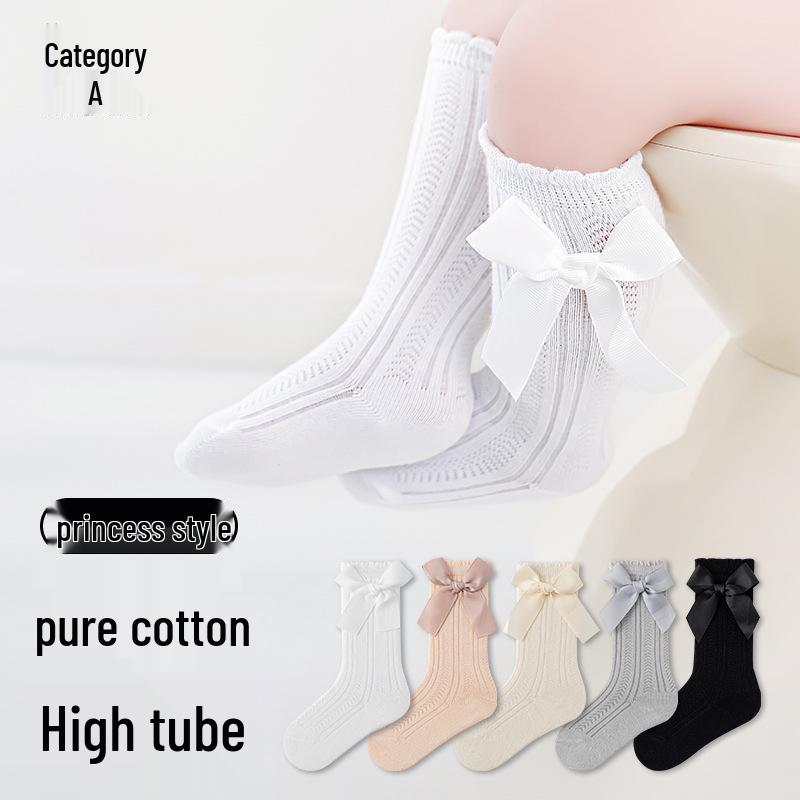 Newborn Baby Girl Knee-High Princess Cotton Socks for Spring/Autumn S (0-1 years, foot length 8-10 cm) чорний
Newborn Baby Girl Knee-High Princess Cotton Socks for Spring/Autumn S (0-1 years, foot length 8-10 cm) чорний