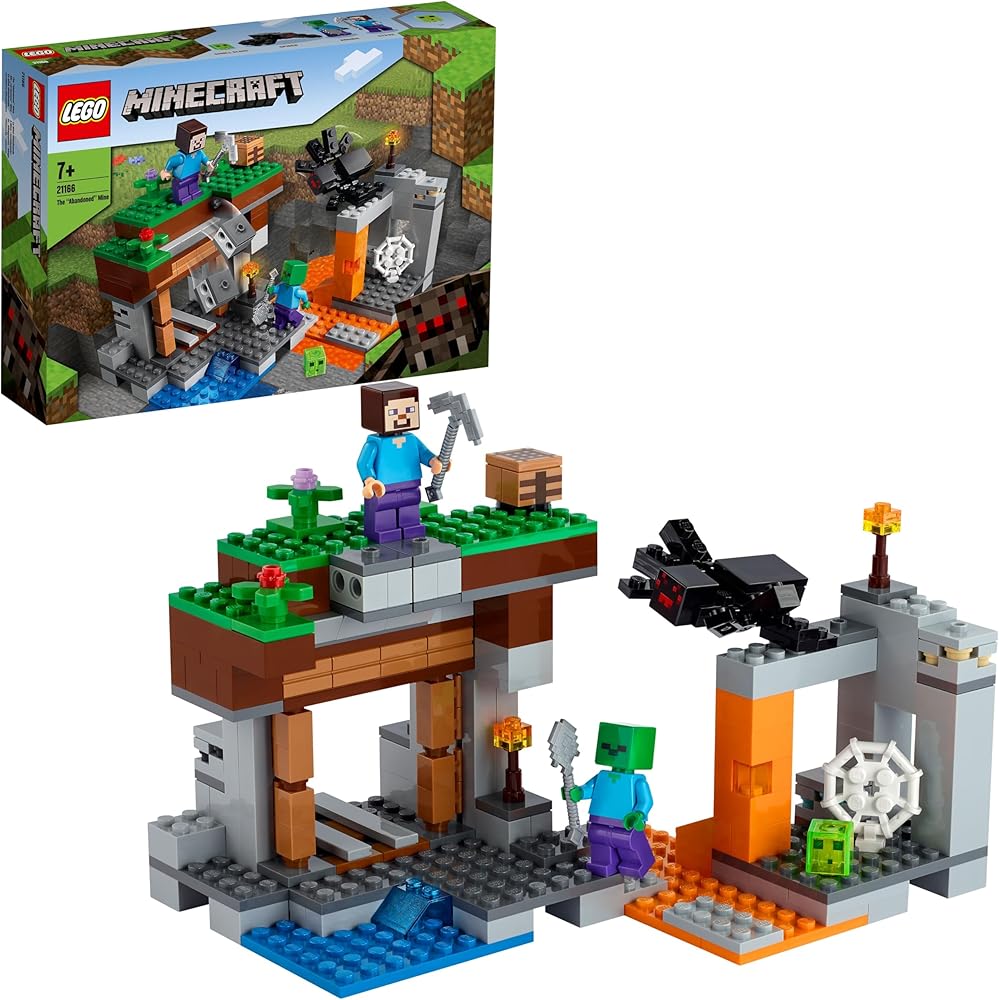 LEGO Minecraft Cave Exploration Set 21166 Building Blocks Educational Toy for Kids Ages 7 and Up
LEGO Minecraft Cave Exploration Set 21166 Building Blocks Educational Toy for Kids Ages 7 and Up