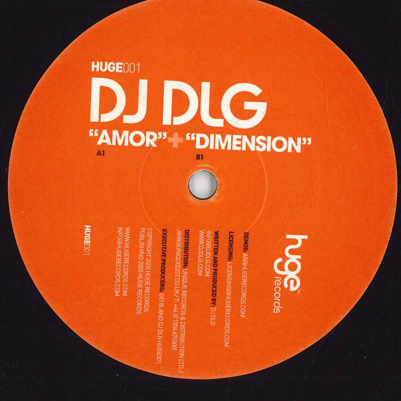 12inch Record DJ DLG Amor Dimension HUGE001 HUGE RECORDS 2005 UK Dance Electronica Used
12inch Record DJ DLG Amor Dimension HUGE001 HUGE RECORDS 2005 UK Dance Electronica Used
