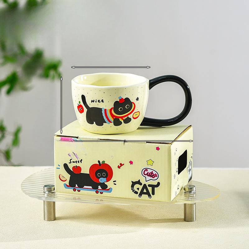 Long Handle Cute Cup for Drinking Water for Home Beautiful Mug Souvenir Ceramics High Quality Office 300ml
Long Handle Cute Cup for Drinking Water for Home Beautiful Mug Souvenir Ceramics High Quality Office 300ml