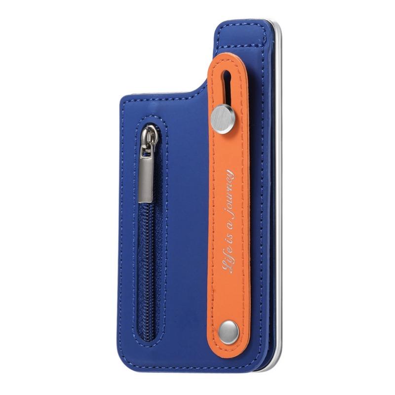 Macaron Color Matching New Mobile Phone Card Holder Card Holder Flip-up Wrist Strap Storage Gift Cover Back Adhesive Card Holder 1Pcs темно-синього кольору
Macaron Color Matching New Mobile Phone Card Holder Card Holder Flip-up Wrist Strap Storage Gift Cover Back Adhesive Card Holder 1Pcs темно-синього кольору