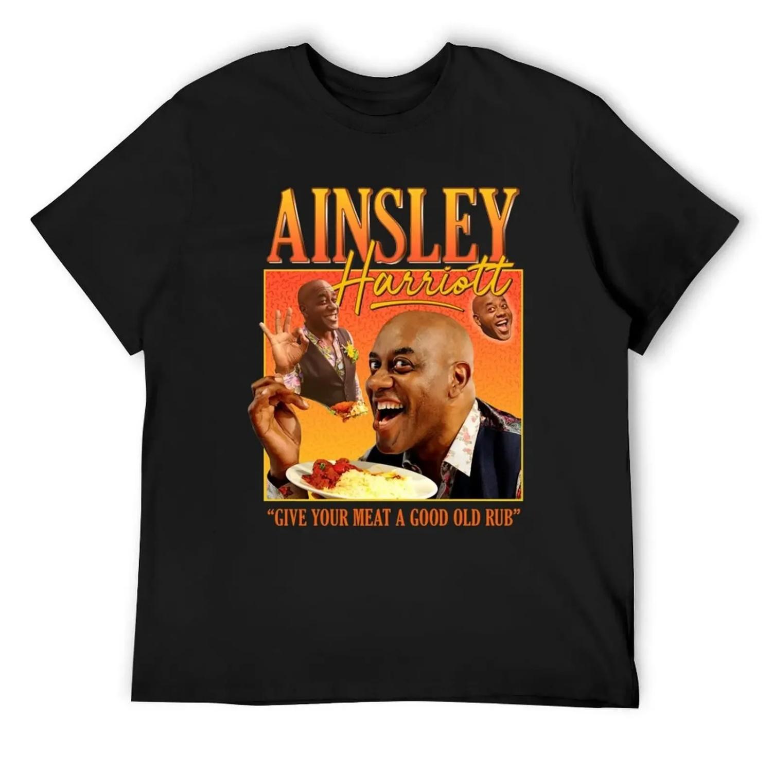 Ainsley-Harriott-Homage T-Shirt vintage anime shirt quick-drying Man t-shirt animal prinfor boys men workout shirt XXXXXL чорний
Ainsley-Harriott-Homage T-Shirt vintage anime shirt quick-drying Man t-shirt animal prinfor boys men workout shirt XXXXXL чорний