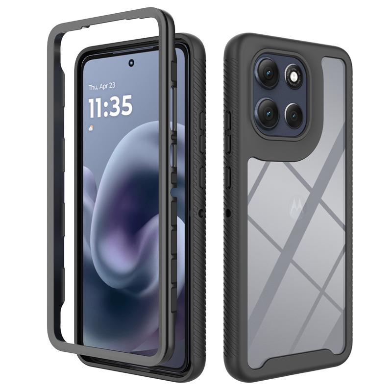 For Motorola Moto G86, G56 Case Soft Bumper + Crystal Clear Hard Back Panel 360 Protect Shockproof Cover For MOTO G 86 Motorola Moto G86
For Motorola Moto G86, G56 Case Soft Bumper + Crystal Clear Hard Back Panel 360 Protect Shockproof Cover For MOTO G 86 Motorola Moto G86
