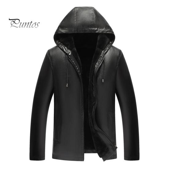 Мужская куртка из искусственной кожи с бархатной подкладкой, капюшоном, завязками на шнурке, длинными рукавами, карманами на молнии, однотонная куртка, пальто L чёрный
Мужская куртка из искусственной кожи с бархатной подкладкой, капюшоном, завязками на шнурке, длинными рукавами, карманами на молнии, однотонная куртка, пальто L чёрный