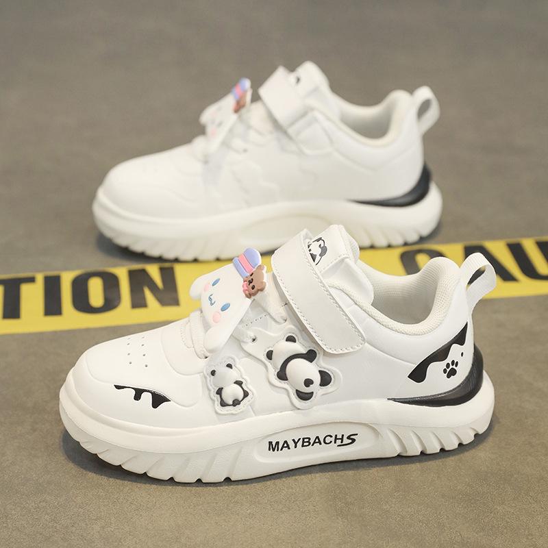 Girls 2025 Spring/Autumn Non-slip Soft Sole Running Shoes - Trendy White Sneakers for Middle & Big Kids 30 чорний/білий
Girls 2025 Spring/Autumn Non-slip Soft Sole Running Shoes - Trendy White Sneakers for Middle & Big Kids 30 чорний/білий