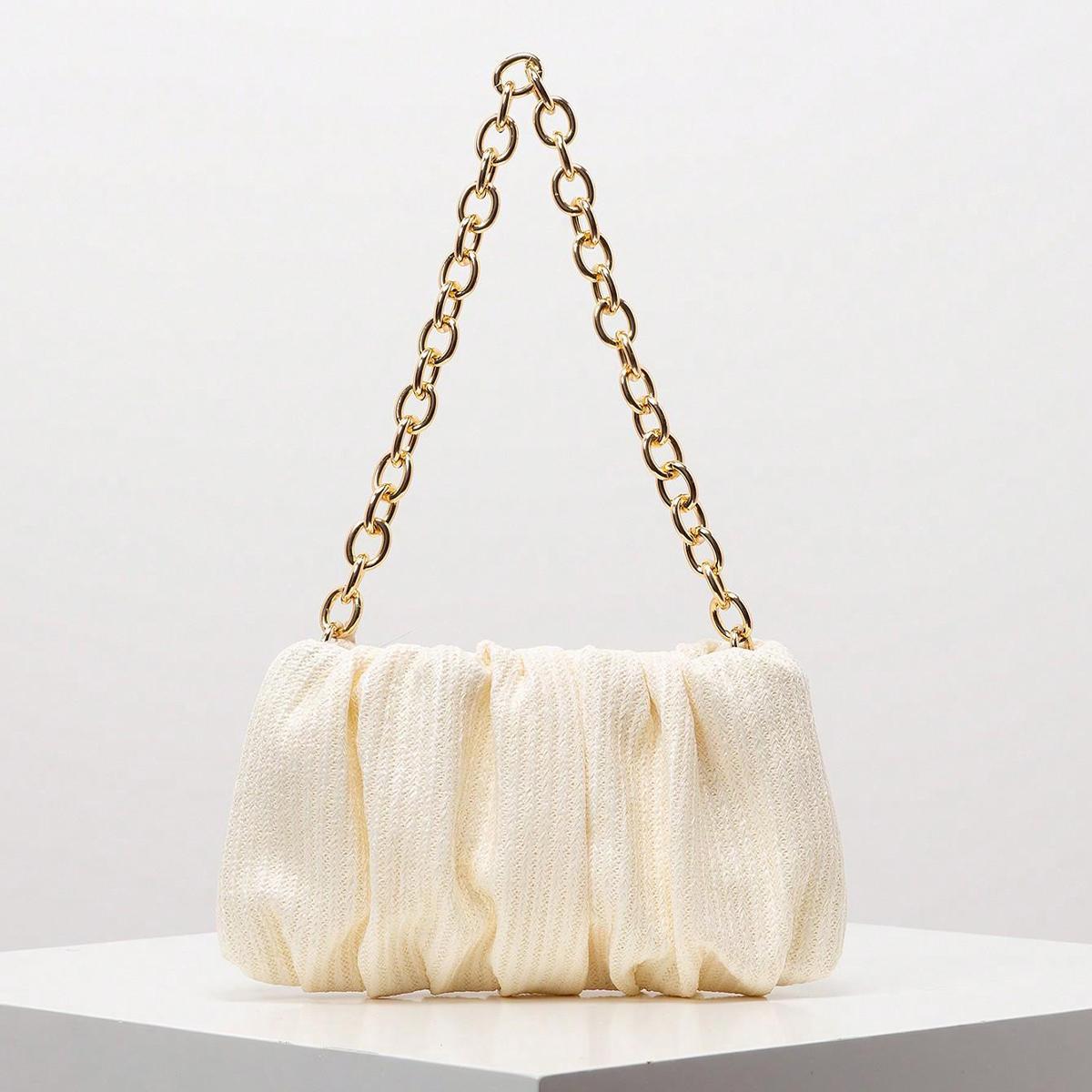 Straw Woven Shoulder Bag For Women Pleated Shoulder Bags Summer Beach Party BBQ Banquet Female Clutch Handbag Purse бежевый
Straw Woven Shoulder Bag For Women Pleated Shoulder Bags Summer Beach Party BBQ Banquet Female Clutch Handbag Purse бежевый