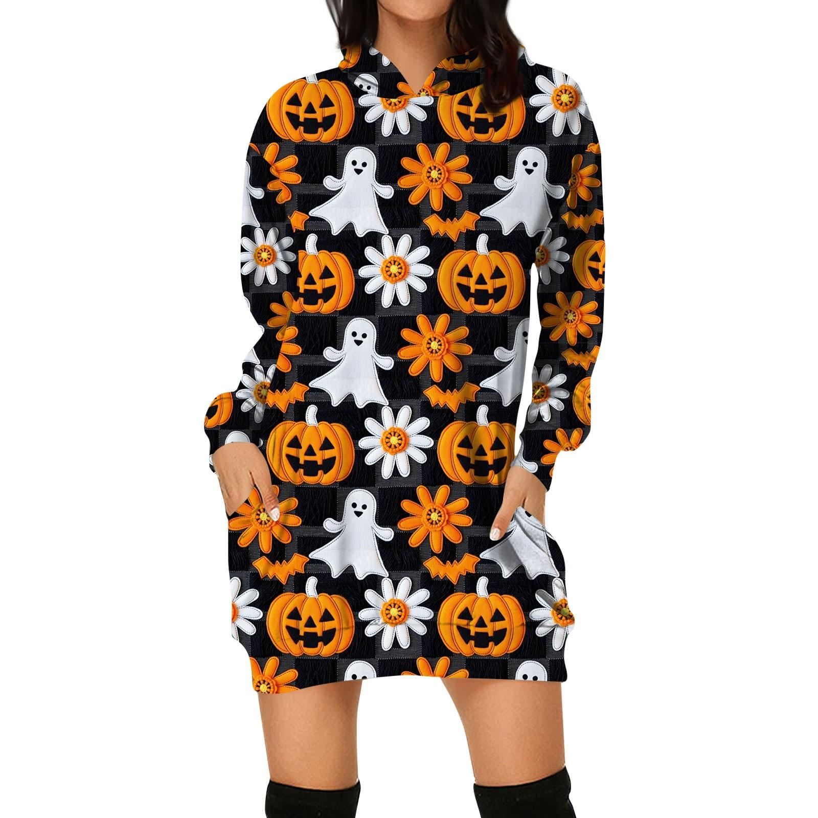 Женское осеннее и зимнее платье-толстовка с капюшоном, платье с принтом на Хэллоуин XXL жёлтый
Женское осеннее и зимнее платье-толстовка с капюшоном, платье с принтом на Хэллоуин XXL жёлтый