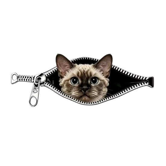 Car Stickers Zipper Cat Shape Adhesive Waterproof Scratch Cover Stickers Durable Car Decals for Cars Electric Vehicles Windows рожевий
Car Stickers Zipper Cat Shape Adhesive Waterproof Scratch Cover Stickers Durable Car Decals for Cars Electric Vehicles Windows рожевий