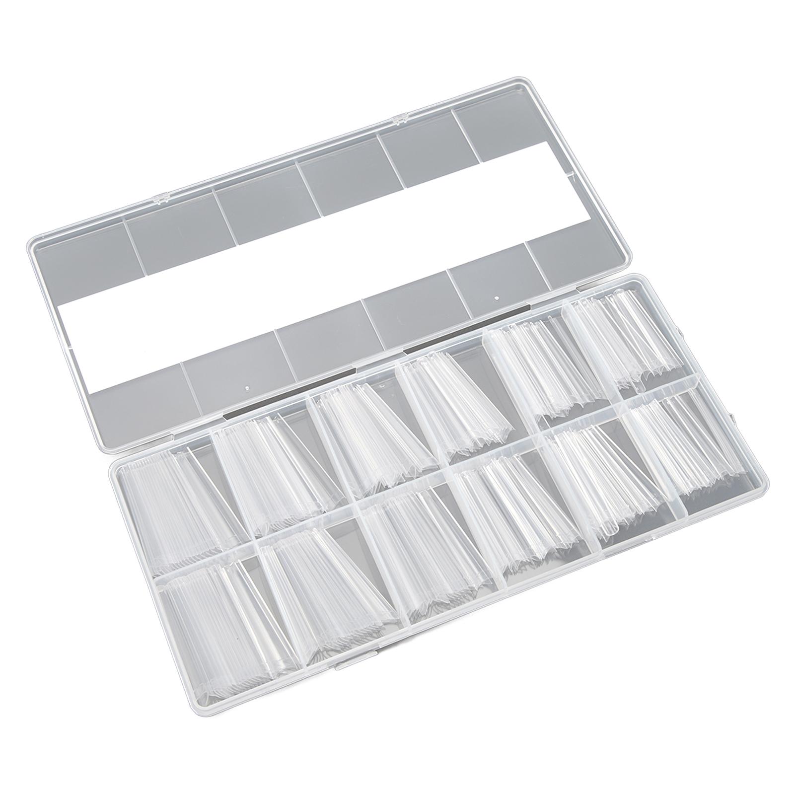 240pcs Long Fake Nail Professional Home Salon DIY Transparent Full Cover Nail Tip for Nail Artist Novice
240pcs Long Fake Nail Professional Home Salon DIY Transparent Full Cover Nail Tip for Nail Artist Novice