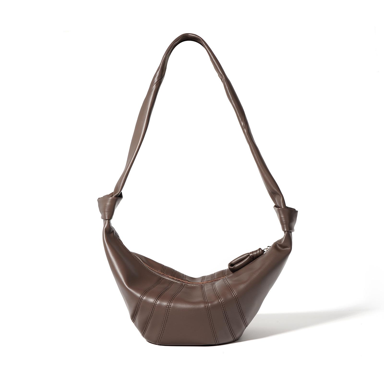 Genuine Leather Croissant Bag: 2025 Niche Design, Large Capacity Commuter Shoulder, Crossbody, and Waist Bag
Genuine Leather Croissant Bag: 2025 Niche Design, Large Capacity Commuter Shoulder, Crossbody, and Waist Bag