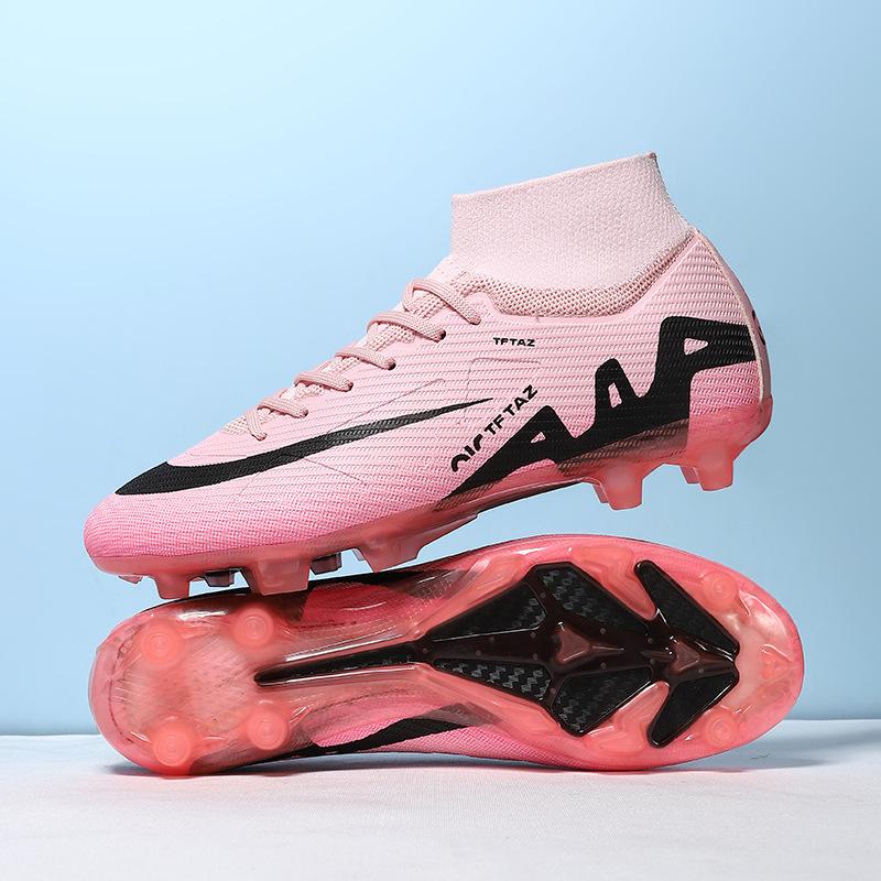 New high-top men s youth football shoes adult long nails AG broken nails TF competition training sports shoes 35
New high-top men s youth football shoes adult long nails AG broken nails TF competition training sports shoes 35