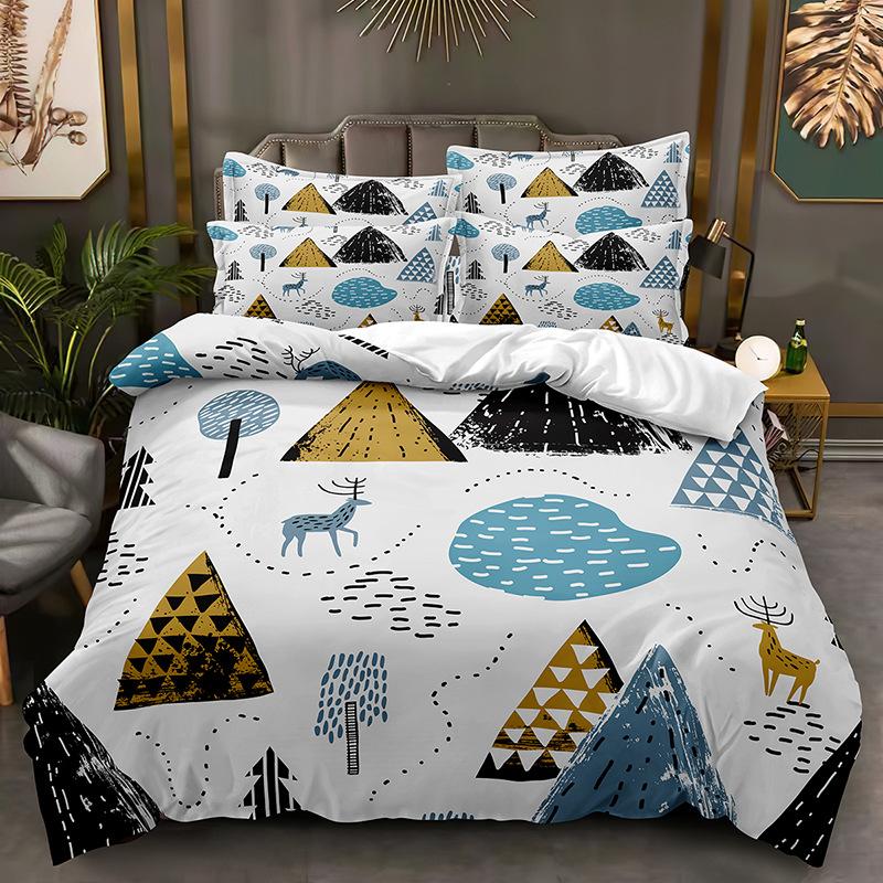Fashion technology,3D digital printed bedding, duvet covers, pillowcases 70 * 133Cm two-piece set
Fashion technology,3D digital printed bedding, duvet covers, pillowcases 70 * 133Cm two-piece set