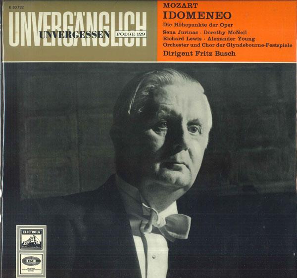 LP Record FRITZ BUSCH ORCHESTER UND CHOR DER Mozart Idomeneo Die Hohepunkte De E80722 ELECTROLA Germany Classical Used
LP Record FRITZ BUSCH ORCHESTER UND CHOR DER Mozart Idomeneo Die Hohepunkte De E80722 ELECTROLA Germany Classical Used