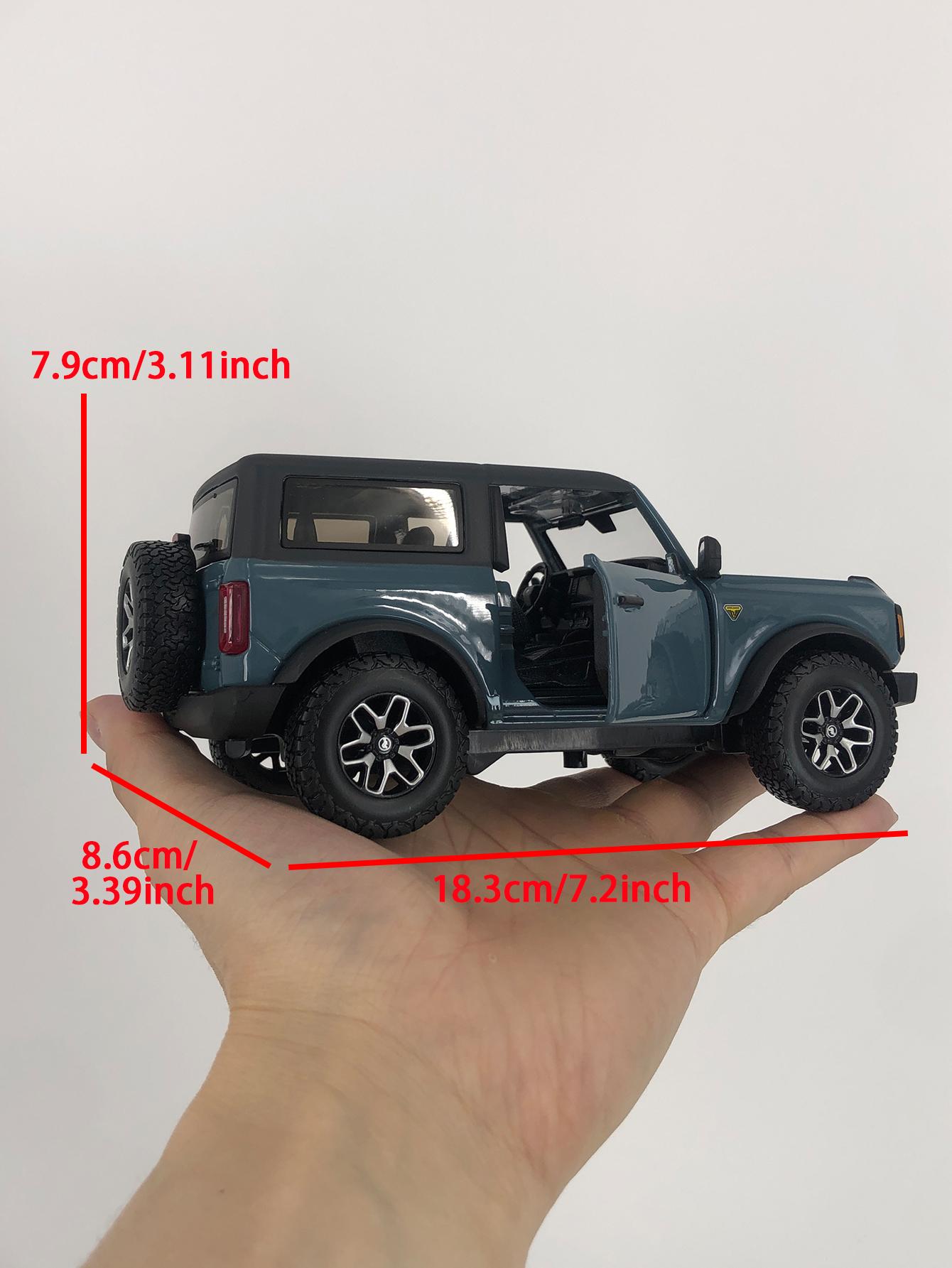 Maisto 1:24 2021 Ford Bronco Badlands car model, zinc alloy metal decoration, collectible gift car синій
Maisto 1:24 2021 Ford Bronco Badlands car model, zinc alloy metal decoration, collectible gift car синій