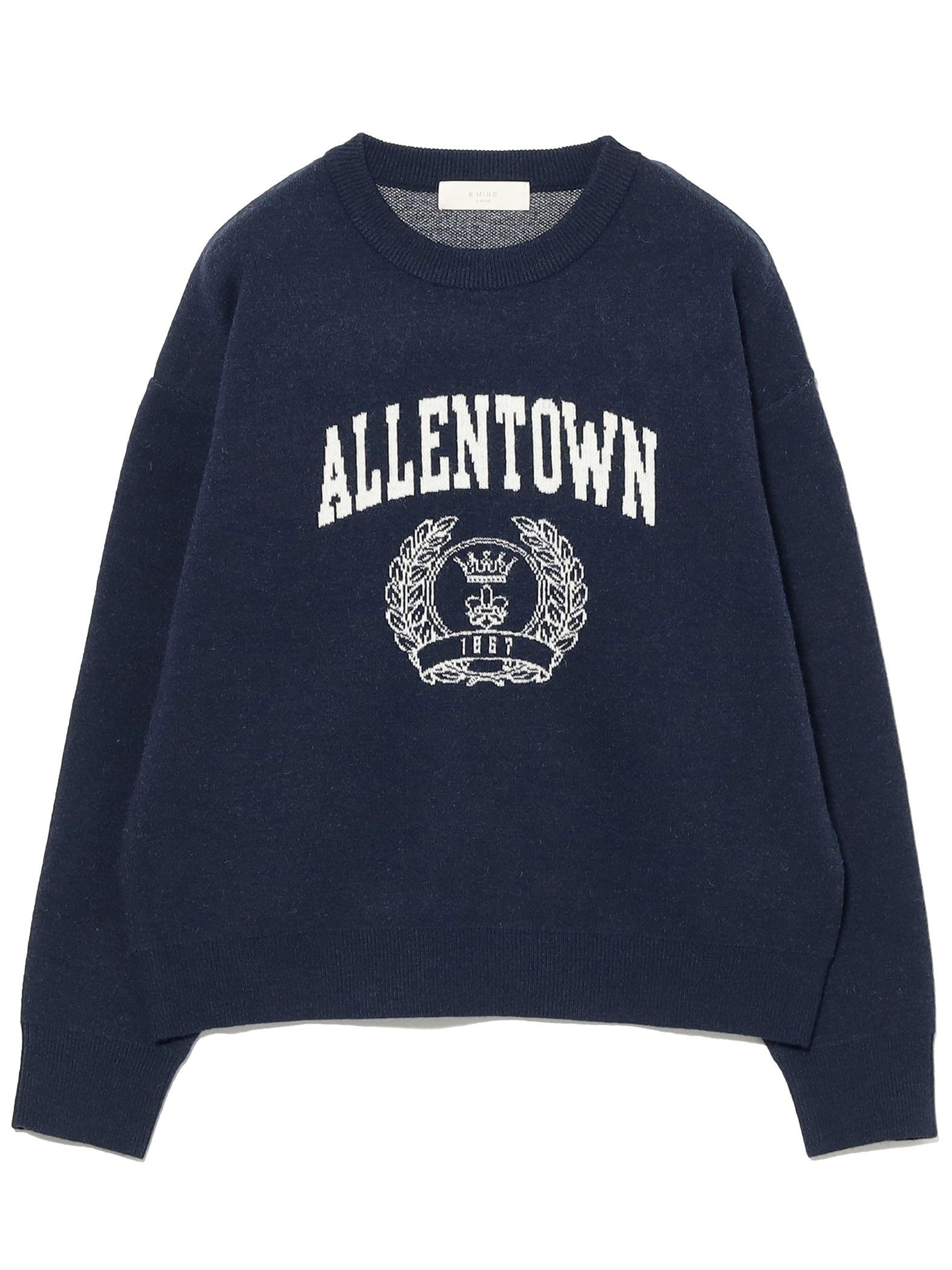 B:MING LIFE STORE by BEAMS L/S Knit Logo Jacquard Knit, Women s, Navy, One Size
B:MING LIFE STORE by BEAMS L/S Knit Logo Jacquard Knit, Women s, Navy, One Size