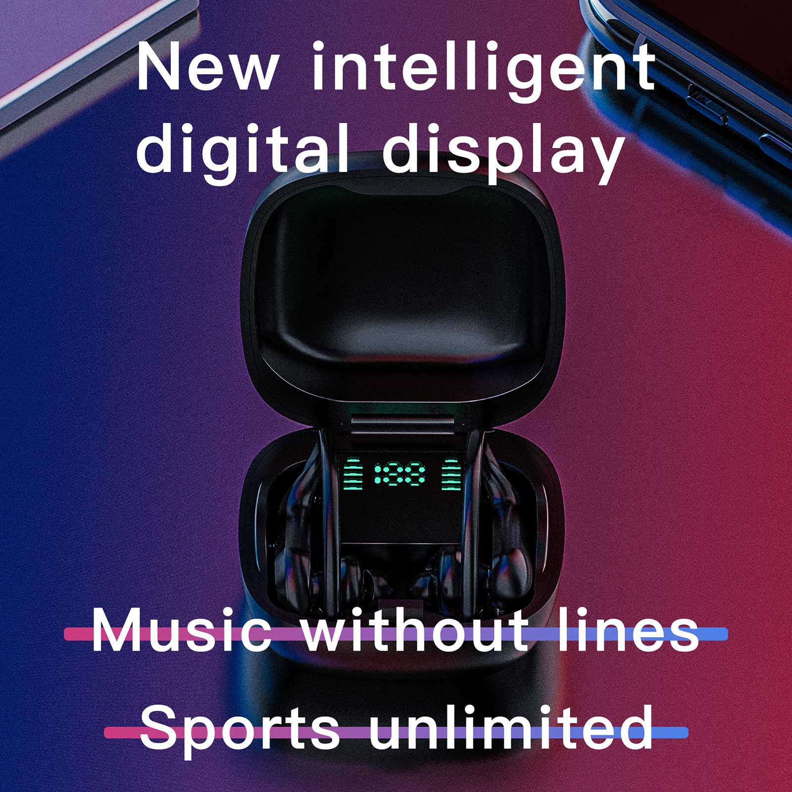 MD03 Bluetooth Наушники Led Дисплей Беспроводные наушники Спорт Наушники Спорт Басс Беспроводная гарнитура
MD03 Bluetooth Наушники Led Дисплей Беспроводные наушники Спорт Наушники Спорт Басс Беспроводная гарнитура