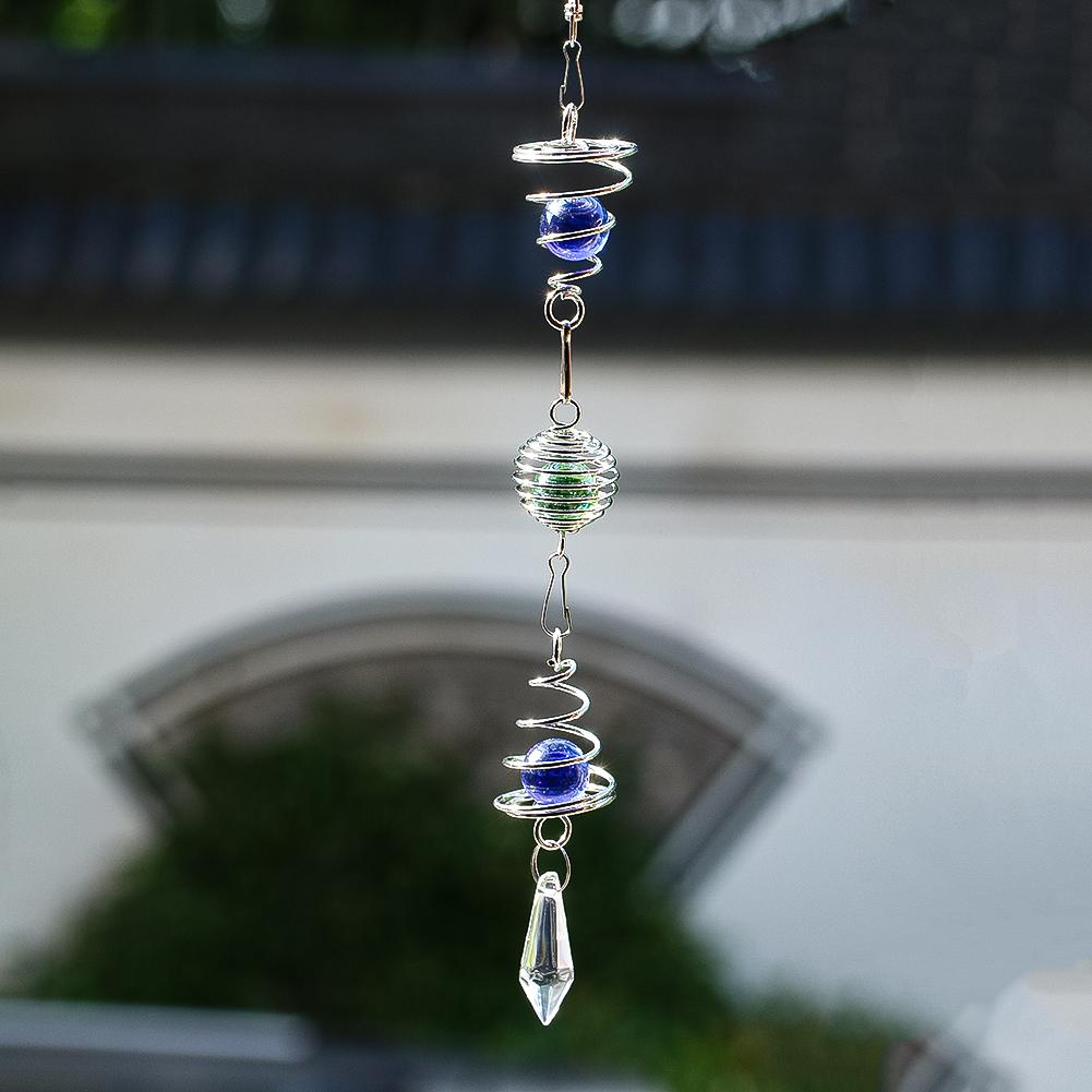 D2 Gazing Ball Stainless Steel Spiral Tail Hanging Wind Spinner Stabilizer Suncatcher Rainbow Maker Stress Wind Ball Home Decor S
D2 Gazing Ball Stainless Steel Spiral Tail Hanging Wind Spinner Stabilizer Suncatcher Rainbow Maker Stress Wind Ball Home Decor S