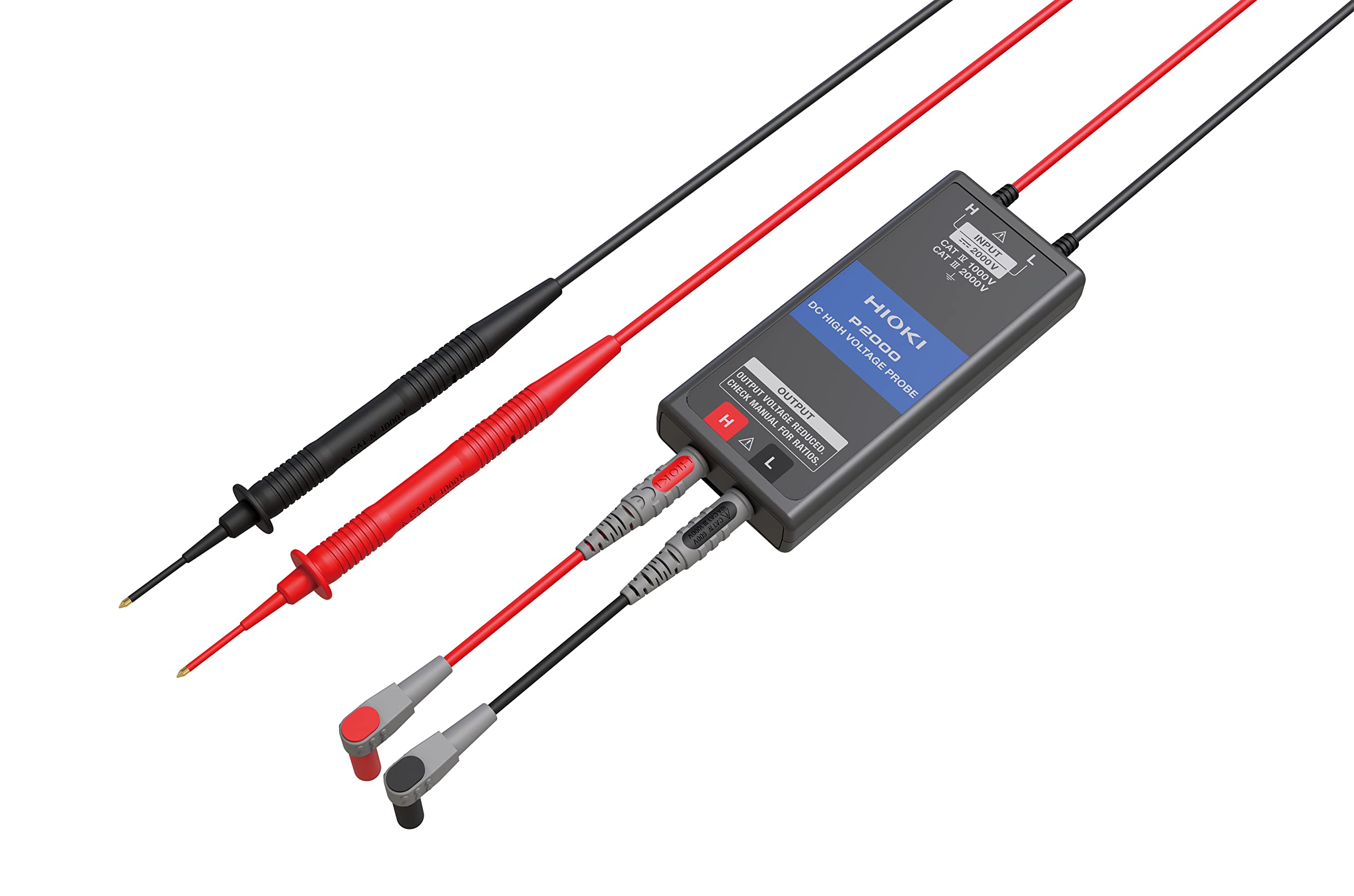 HIOKI Hioki P2000 DC High Voltage Probe Made in Japan Solar PV Solar High Voltage High Voltage чорний
HIOKI Hioki P2000 DC High Voltage Probe Made in Japan Solar PV Solar High Voltage High Voltage чорний