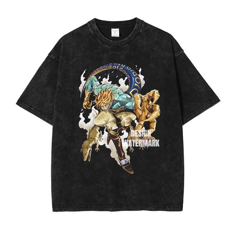 Винтажная стирка Zeppeli Gyro Футболки JOJO Steel Ball Run Футболка Оверсайз Манга JOJO DIO Jotaro Jolyne Jean Pierre Топы Футболки Мужские M
Винтажная стирка Zeppeli Gyro Футболки JOJO Steel Ball Run Футболка Оверсайз Манга JOJO DIO Jotaro Jolyne Jean Pierre Топы Футболки Мужские M