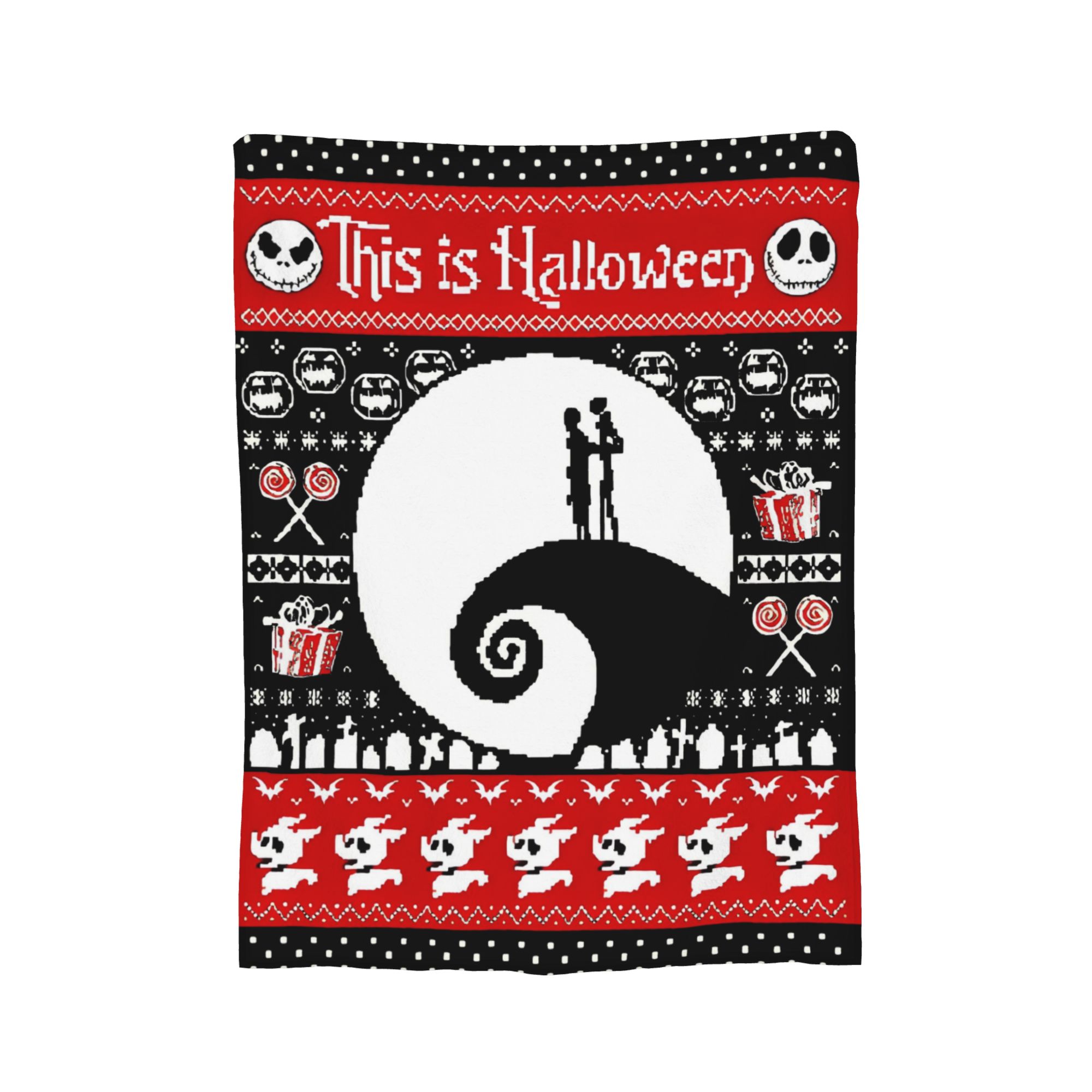 Movie The Nightmare Before Christmas Blanket Fuzzy Novelty Warm Throw Blankets for Bed Sofa Decoration, 75x90cm
Movie The Nightmare Before Christmas Blanket Fuzzy Novelty Warm Throw Blankets for Bed Sofa Decoration, 75x90cm