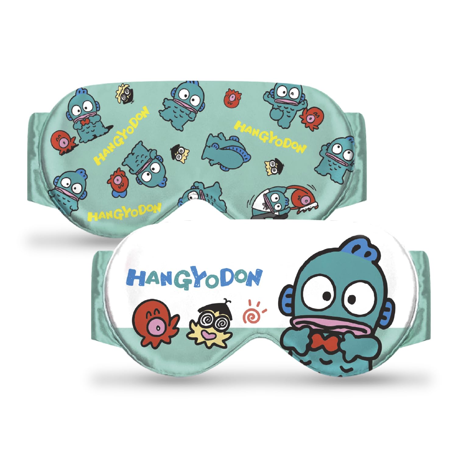 Utukky Silk Eye Mask featuring Sanrio Characters Hangyodon, 100% Natural Silk, Light Blocking, Sleep Aid, Stylish, Blindfold, No Pressure, Gentle on t
Utukky Silk Eye Mask featuring Sanrio Characters Hangyodon, 100% Natural Silk, Light Blocking, Sleep Aid, Stylish, Blindfold, No Pressure, Gentle on t