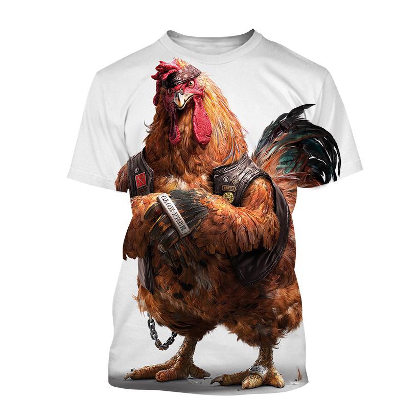Футболка з принтом Rooster Art Trend для чоловіків, повсякденний одяг, модні 3d-стилі Harajuku, вуличні футболки S
Футболка з принтом Rooster Art Trend для чоловіків, повсякденний одяг, модні 3d-стилі Harajuku, вуличні футболки S