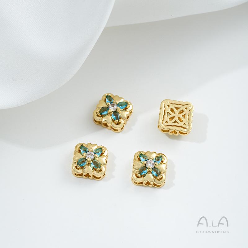 Намистини-роздільники з цирконію у формі метелика, конюшини, квітки сакури, наповнені 14-каратним золотом, для DIY перлинних прикрас
Намистини-роздільники з цирконію у формі метелика, конюшини, квітки сакури, наповнені 14-каратним золотом, для DIY перлинних прикрас